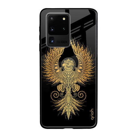 Mythical Phoenix Art Samsung Galaxy S20 Ultra Glass Back Cover Online