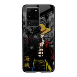 Dark Luffy Samsung Galaxy S20 Ultra Glass Back Cover Online