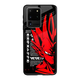 Red Vegeta Samsung Galaxy S20 Ultra Glass Back Cover Online