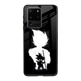Monochrome Goku Samsung Galaxy S20 Ultra Glass Back Cover Online