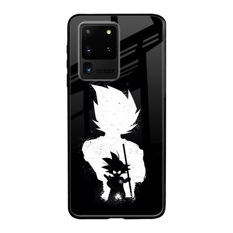 Monochrome Goku Samsung Galaxy S20 Ultra Glass Back Cover Online