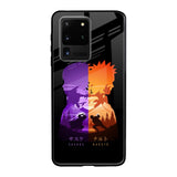 Minimalist Anime Samsung Galaxy S20 Ultra Glass Back Cover Online