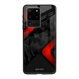 Modern Camo Abstract Samsung Galaxy S20 Ultra Glass Back Cover Online