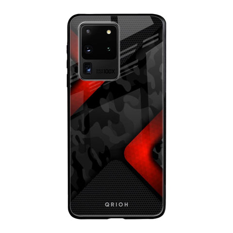 Modern Camo Abstract Samsung Galaxy S20 Ultra Glass Back Cover Online