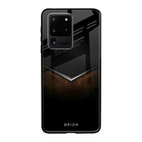 Dark Walnut Samsung Galaxy S20 Ultra Glass Back Cover Online