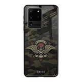 Army Warrior Samsung Galaxy S20 Ultra Glass Back Cover Online