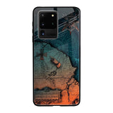 Geographical Map Samsung Galaxy S20 Ultra Glass Back Cover Online