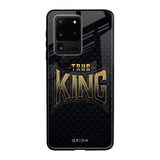 True King Samsung Galaxy S20 Ultra Glass Back Cover Online