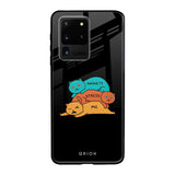 Anxiety Stress Samsung Galaxy S20 Ultra Glass Back Cover Online