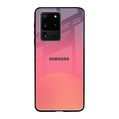 Sunset Orange Samsung Galaxy S20 Ultra Glass Cases & Covers Online