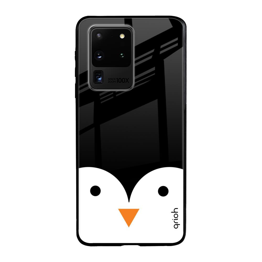 Cute Penguin Samsung Galaxy S20 Ultra Glass Cases & Covers Online