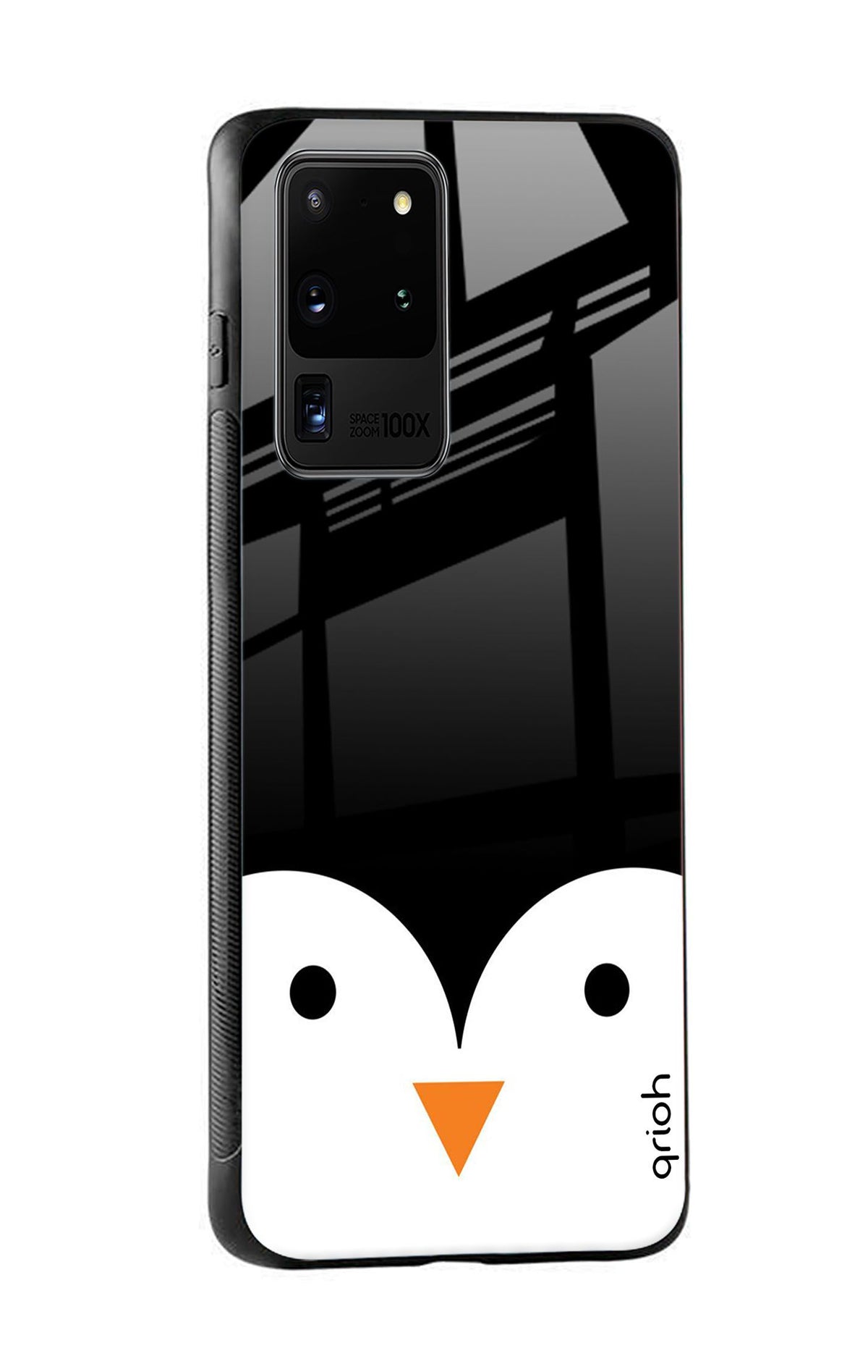 Cute Penguin Glass Case for Samsung Galaxy S20 Ultra