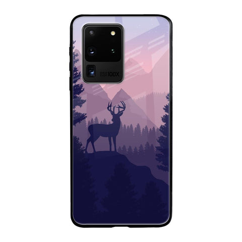 Deer In Night Samsung Galaxy S20 Ultra Glass Cases & Covers Online
