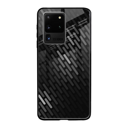 Dark Abstract Pattern Samsung Galaxy S20 Ultra Glass Cases & Covers Online