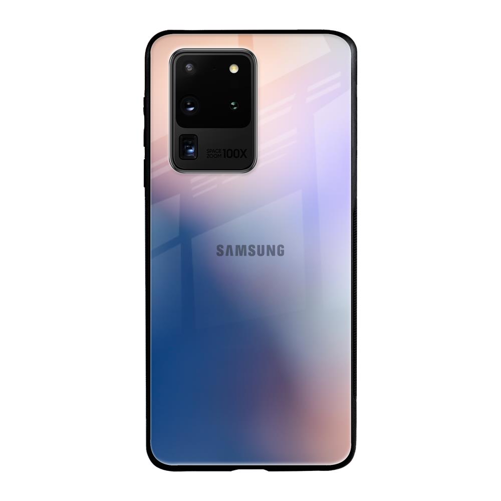 Blue Mauve Gradient Samsung Galaxy S20 Ultra Glass Back Cover Online
