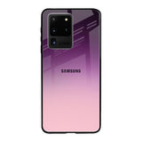 Purple Gradient Samsung Galaxy S20 Ultra Glass Back Cover Online