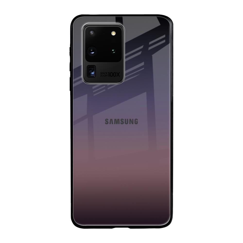Grey Ombre Samsung Galaxy S20 Ultra Glass Back Cover Online