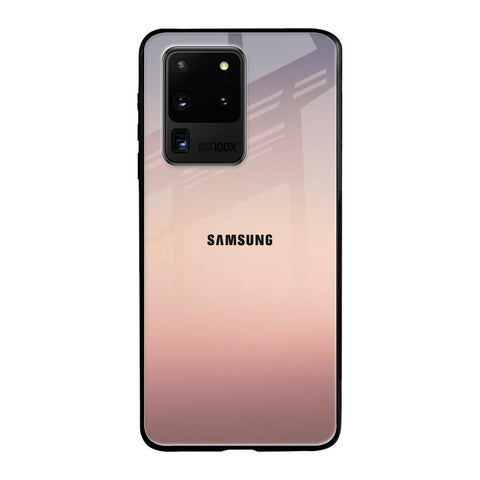 Golden Mauve Samsung Galaxy S20 Ultra Glass Back Cover Online