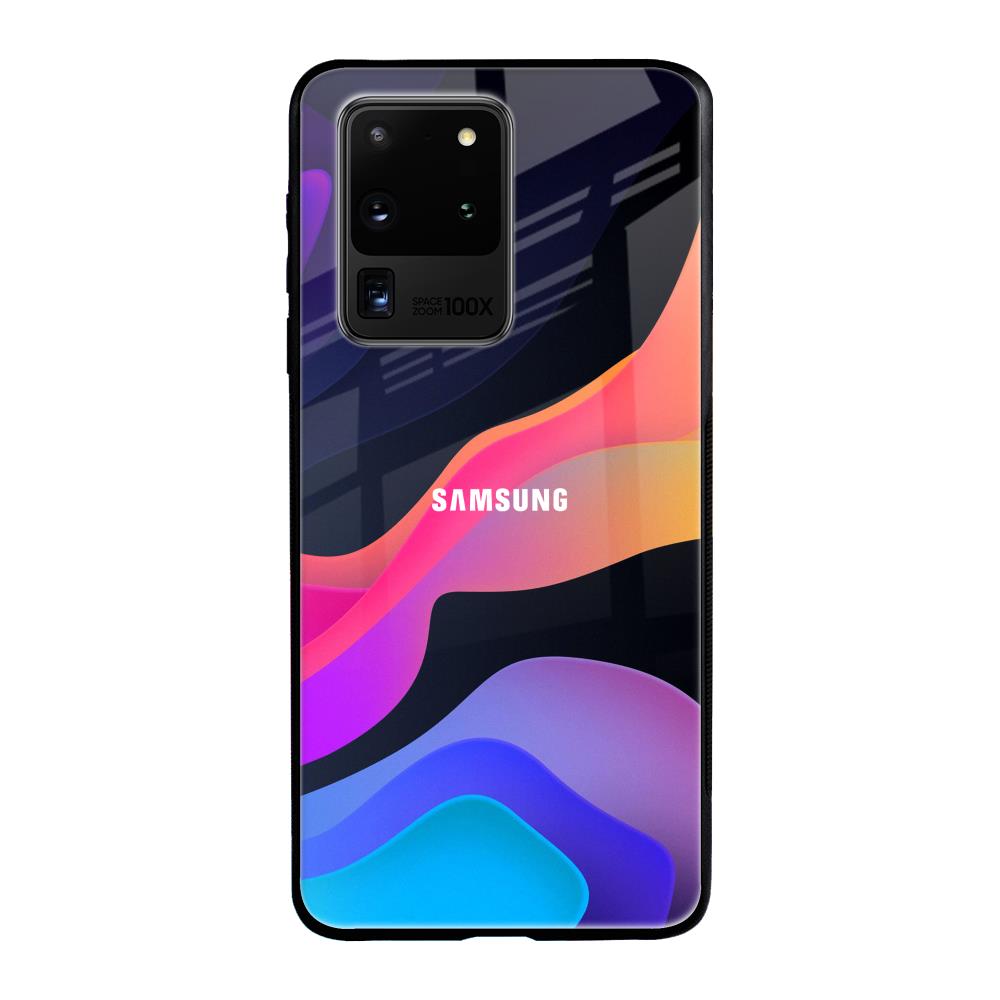 Colorful Fluid Samsung Galaxy S20 Ultra Glass Back Cover Online