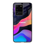 Colorful Fluid Samsung Galaxy S20 Ultra Glass Back Cover Online