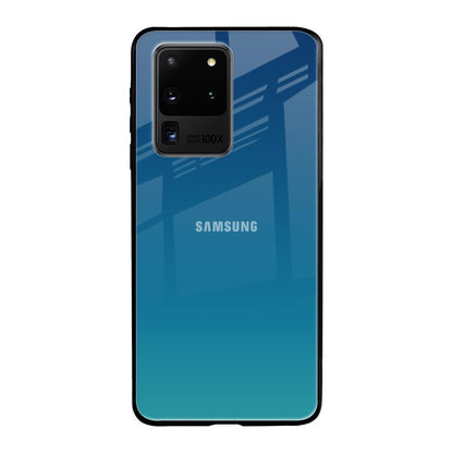 Celestial Blue Samsung Galaxy S20 Ultra Glass Back Cover Online