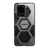 Hexagon Style Samsung Galaxy S20 Ultra Glass Back Cover Online