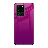 Magenta Gradient Samsung Galaxy S20 Ultra Glass Back Cover Online
