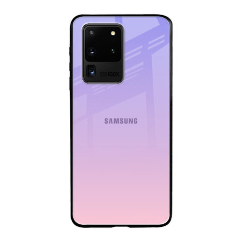 Lavender Gradient Samsung Galaxy S20 Ultra Glass Back Cover Online