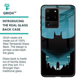 Cyan Bat Glass Case for Samsung Galaxy S20 Ultra