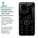 Classic Keypad Pattern Glass Case for Samsung Galaxy S20 Ultra