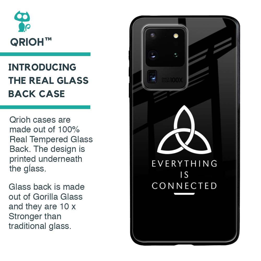 Everything Is Connected Glass Case for Samsung Galaxy S20 Ultra