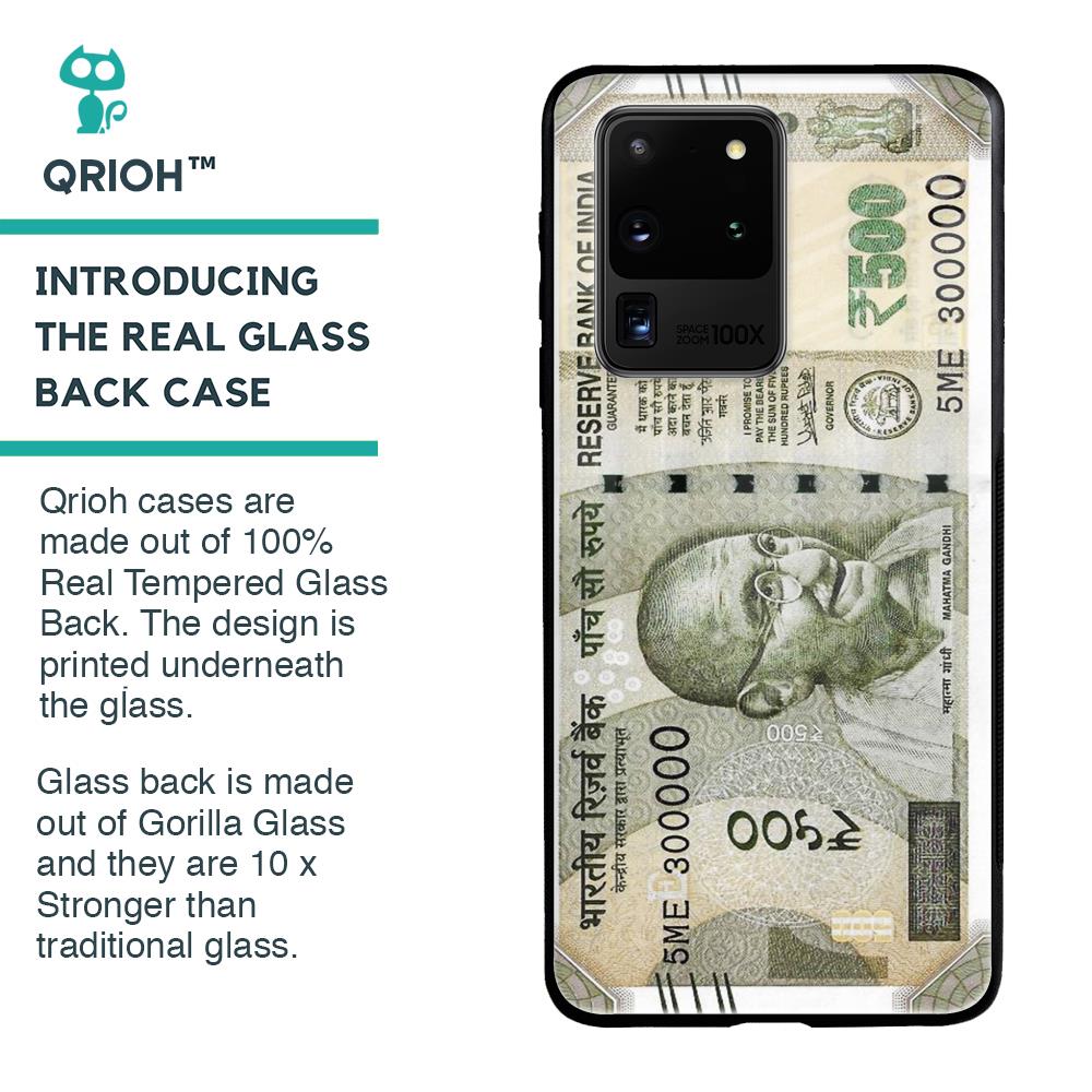 Cash Mantra Glass Case for Samsung Galaxy S20 Ultra