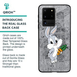 Cute Baby Bunny Glass Case for Samsung Galaxy S20 Ultra