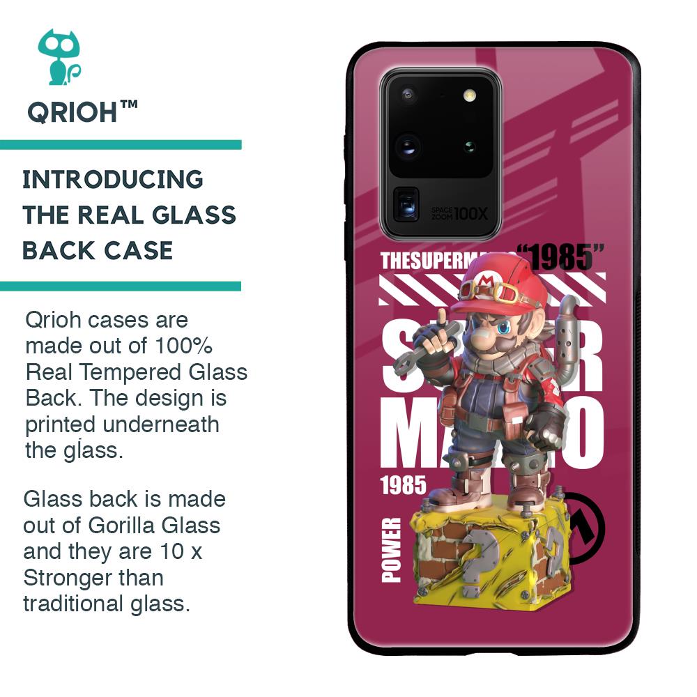 Gangster Hero Glass Case for Samsung Galaxy S20 Ultra
