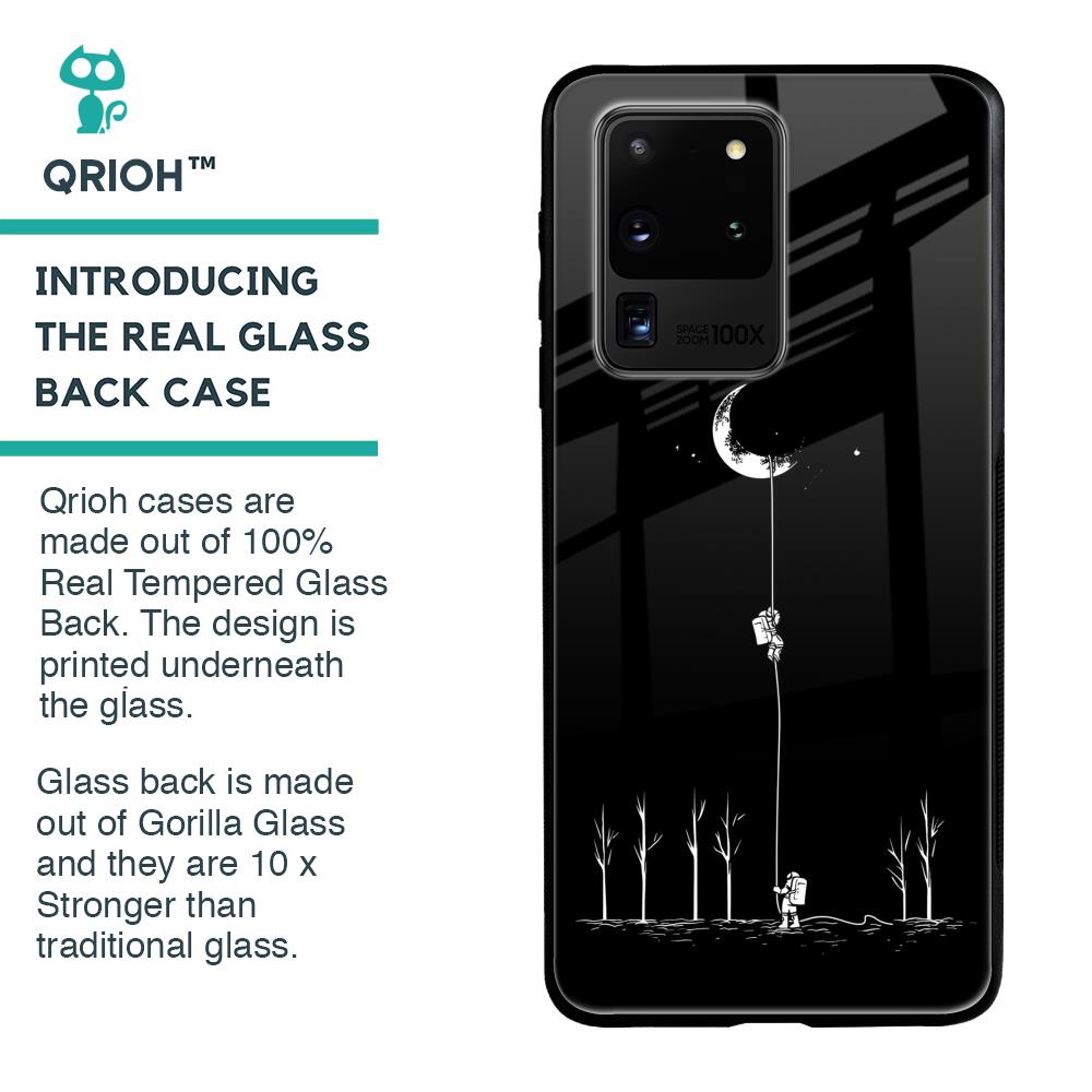 Catch the Moon Glass Case for Samsung Galaxy S20 Ultra