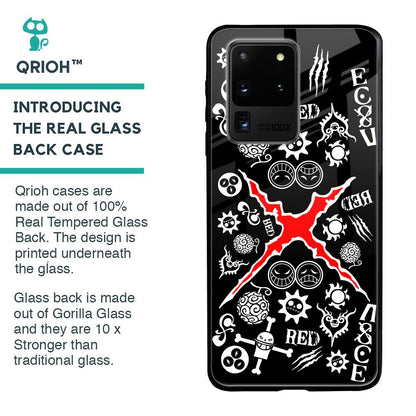 Red Zone Glass Case for Samsung Galaxy S20 Ultra