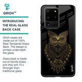 Golden Owl Glass Case for Samsung Galaxy S20 Ultra