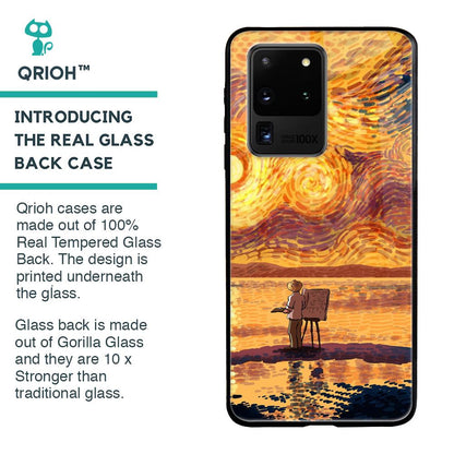 Sunset Vincent Glass Case for Samsung Galaxy S20 Ultra