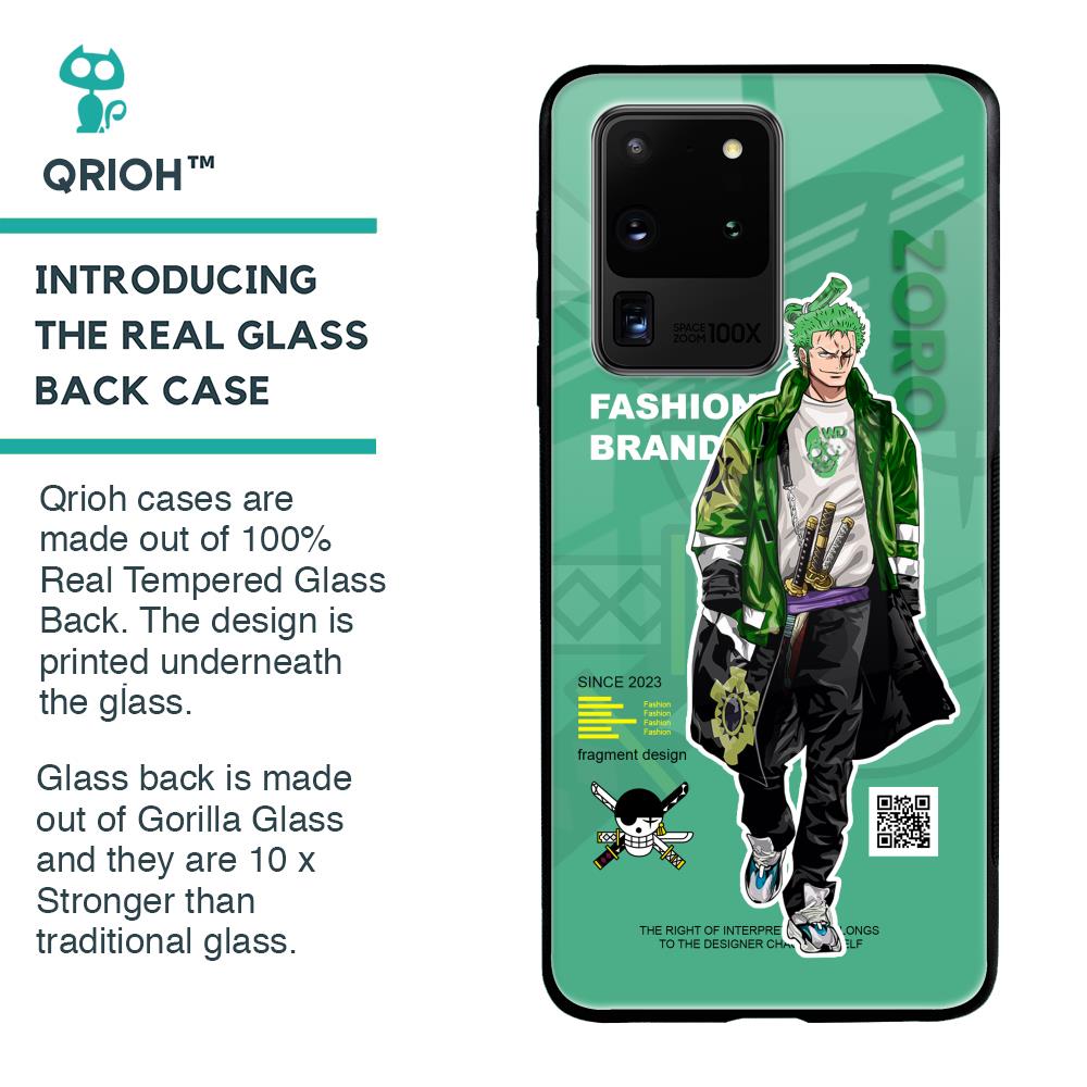 Zoro Bape Glass Case for Samsung Galaxy S20 Ultra