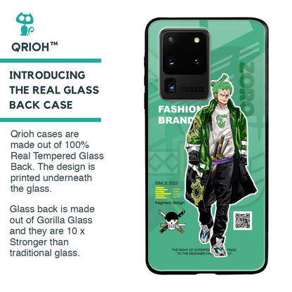 Zoro Bape Glass Case for Samsung Galaxy S20 Ultra