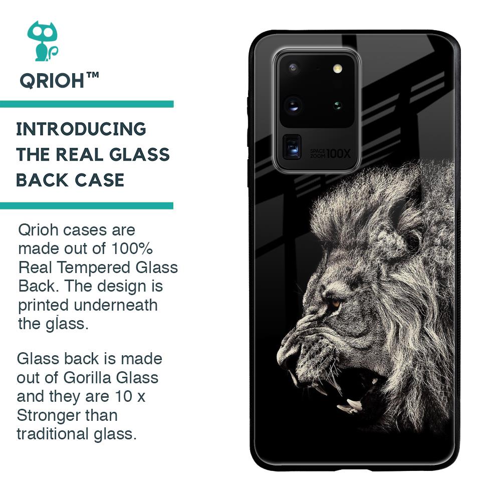 Brave Lion Glass case for Samsung Galaxy S20 Ultra