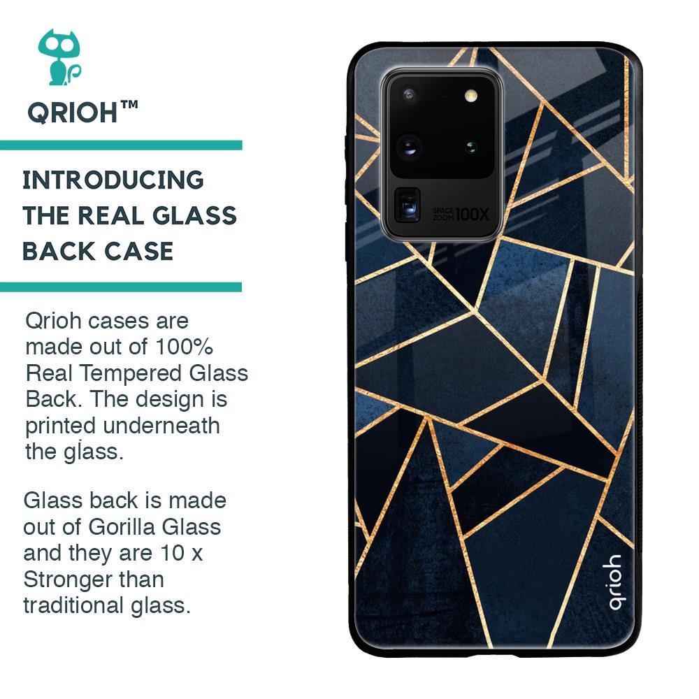 Abstract Tiles Glass case for Samsung Galaxy S20 Ultra