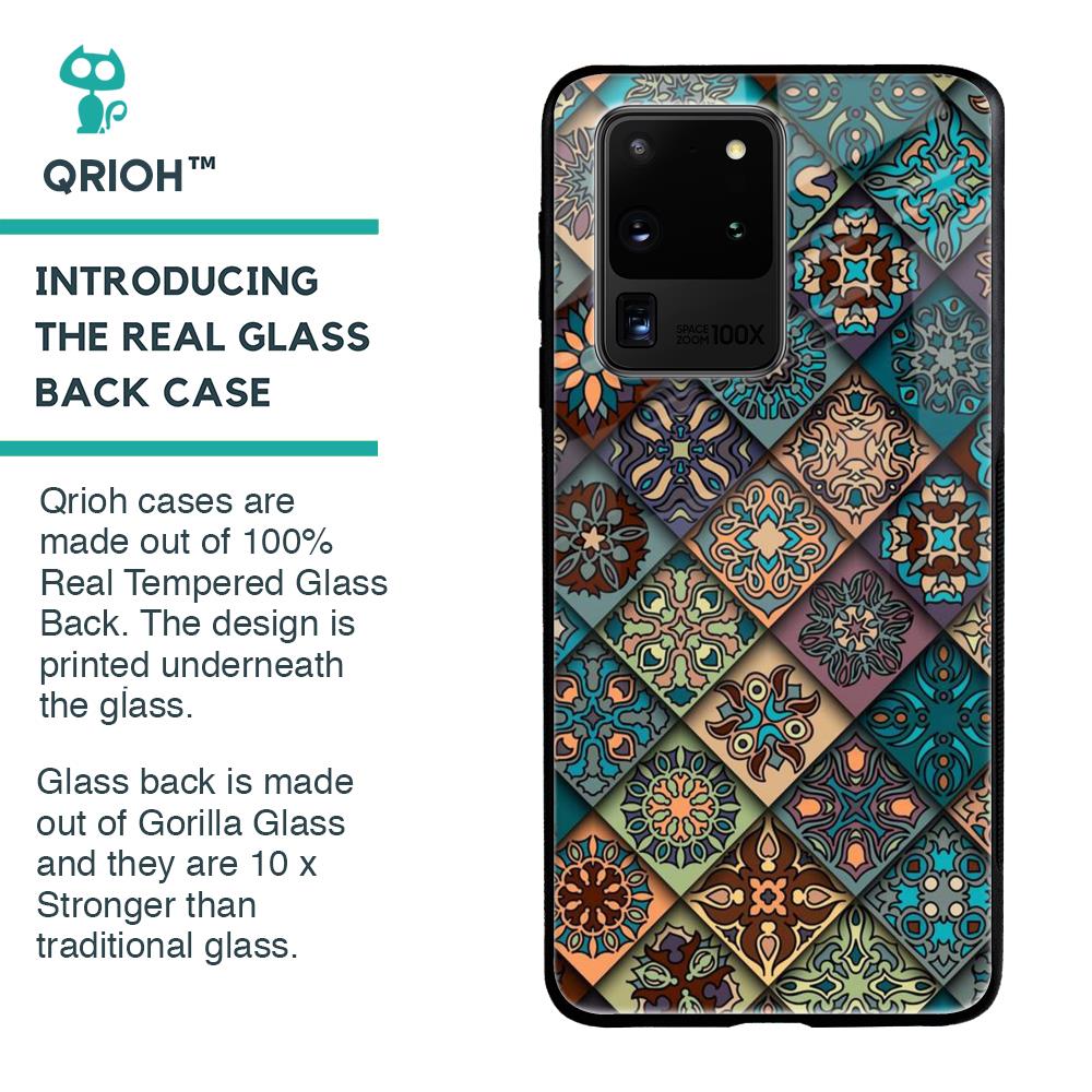 Retro Art Glass case for Samsung Galaxy S20 Ultra