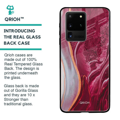 Crimson Ruby Glass Case for Samsung Galaxy S20 Ultra
