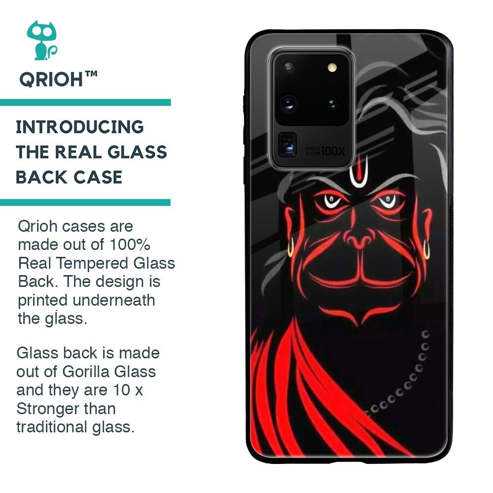 Lord Hanuman Glass Case For Samsung Galaxy S20 Ultra