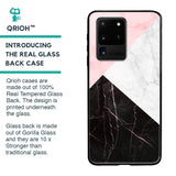 Marble Collage Art Glass Case For Samsung Galaxy S20 Ultra