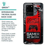 Do No Disturb Glass Case For Samsung Galaxy S20 Ultra