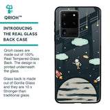 Astronaut Dream Glass Case For Samsung Galaxy S20 Ultra