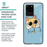 Adorable Cute Kitty Glass Case For Samsung Galaxy S20 Ultra