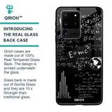 Funny Math Glass Case for Samsung Galaxy S20 Ultra